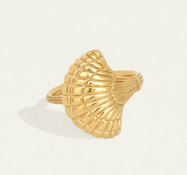 Temple Of The Sun - Eleni Ring - Gold