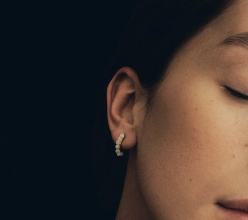 Temple Of The Sun - Ines Earrings - Gold