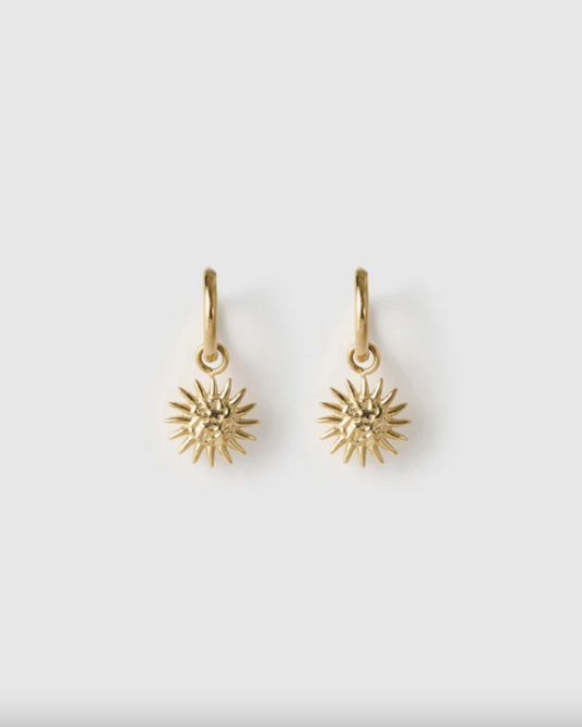 Arms of Eve- Magnolia Gold Charm Earrings