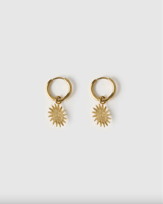 Arms of Eve- Magnolia Gold Charm Earrings