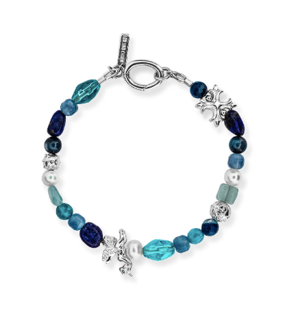 Lox & Chain - Protector Bracelet Blue