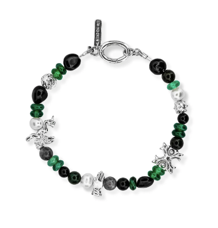 Lox & Chain - Protector Bracelet Jade