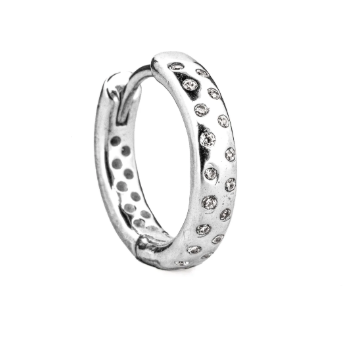 Lox & Chain - Pave Earring Single