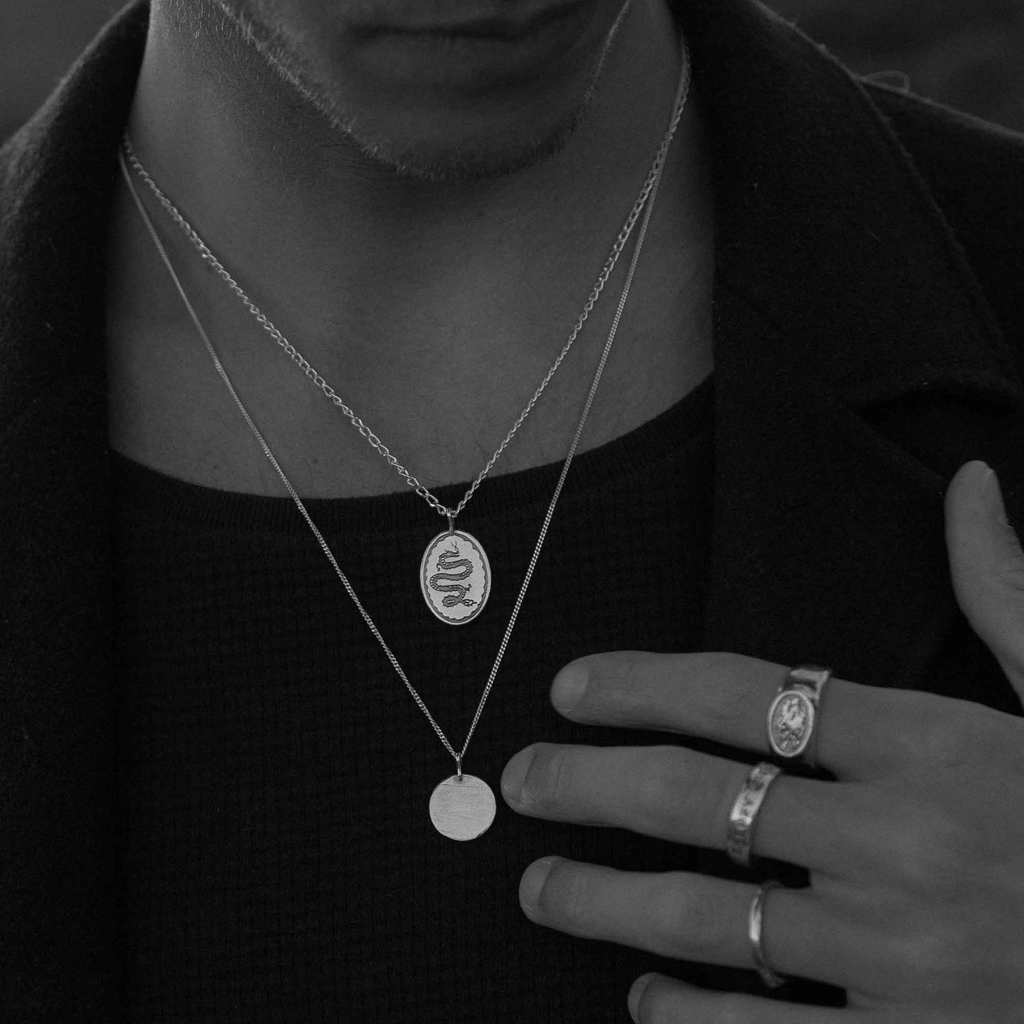 Sue The Boy - Circle Pendant