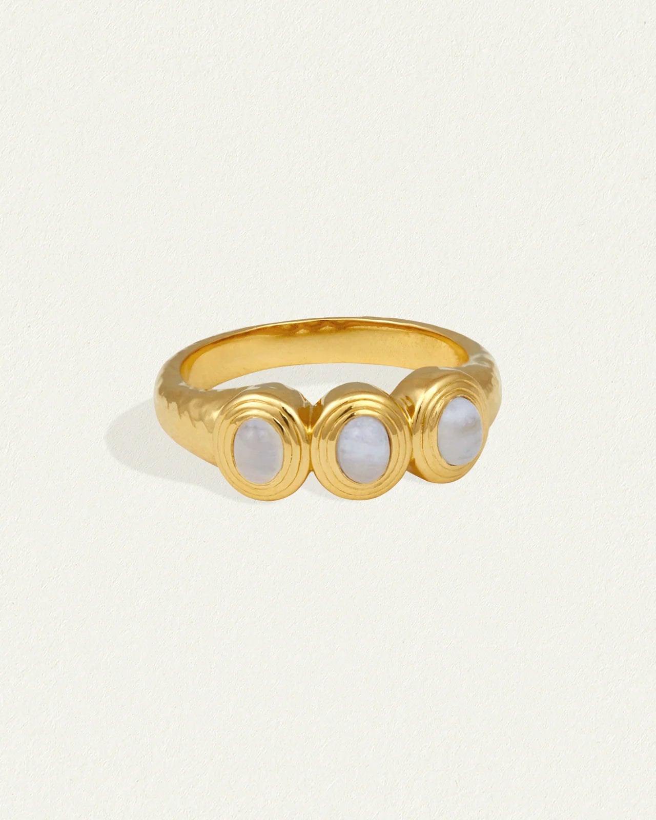 Temple of the Sun - Talis Trilogy Ring Gold