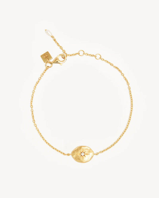 By Charlotte - North Star Bracelet - Gold