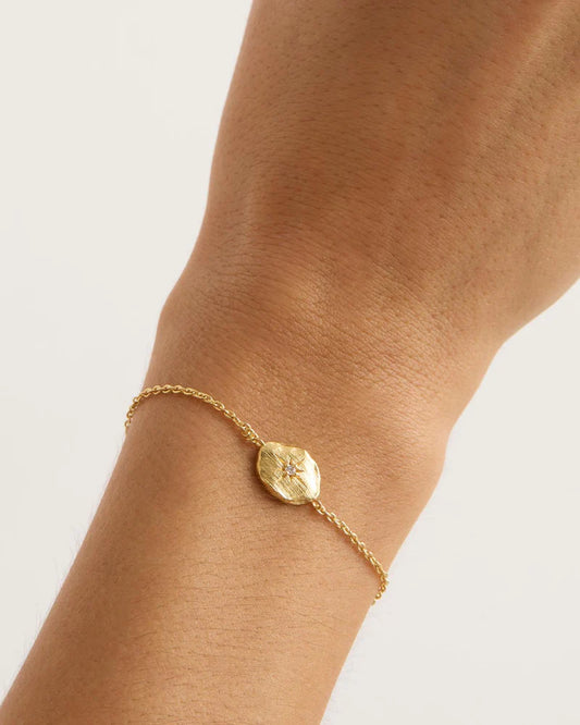 By Charlotte - North Star Bracelet - Gold