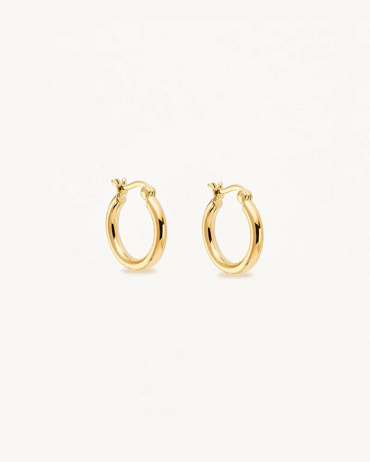 By Charlotte - Sunrise Hoops Small - Gold