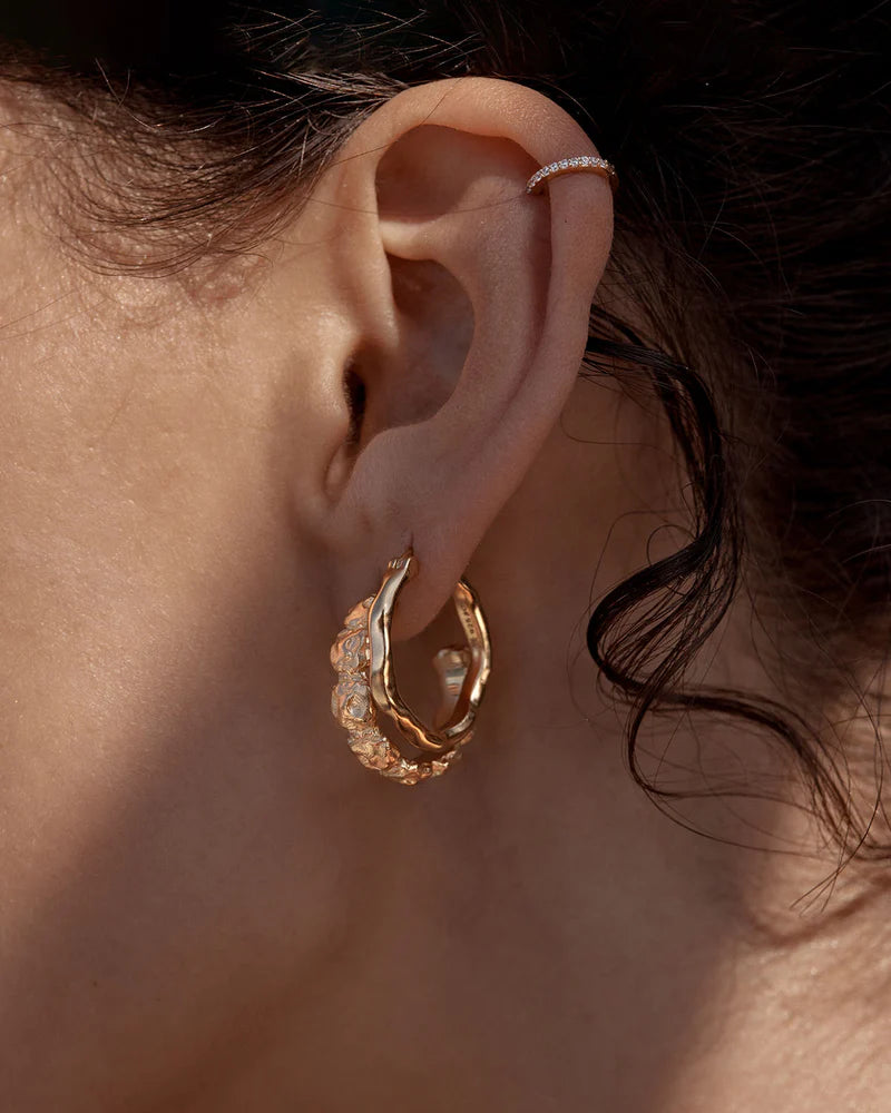 By Charlotte - All Kinds of Beautiful Hoops - Gold