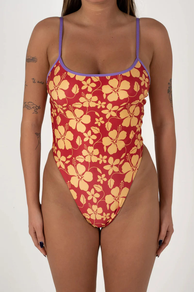 Inner Relm - HellaCute One Piece - Aloha Red
