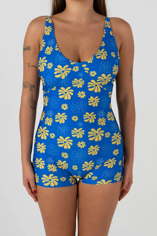 Inner Relm - SunRays Surf Suit - Hawaii Blue