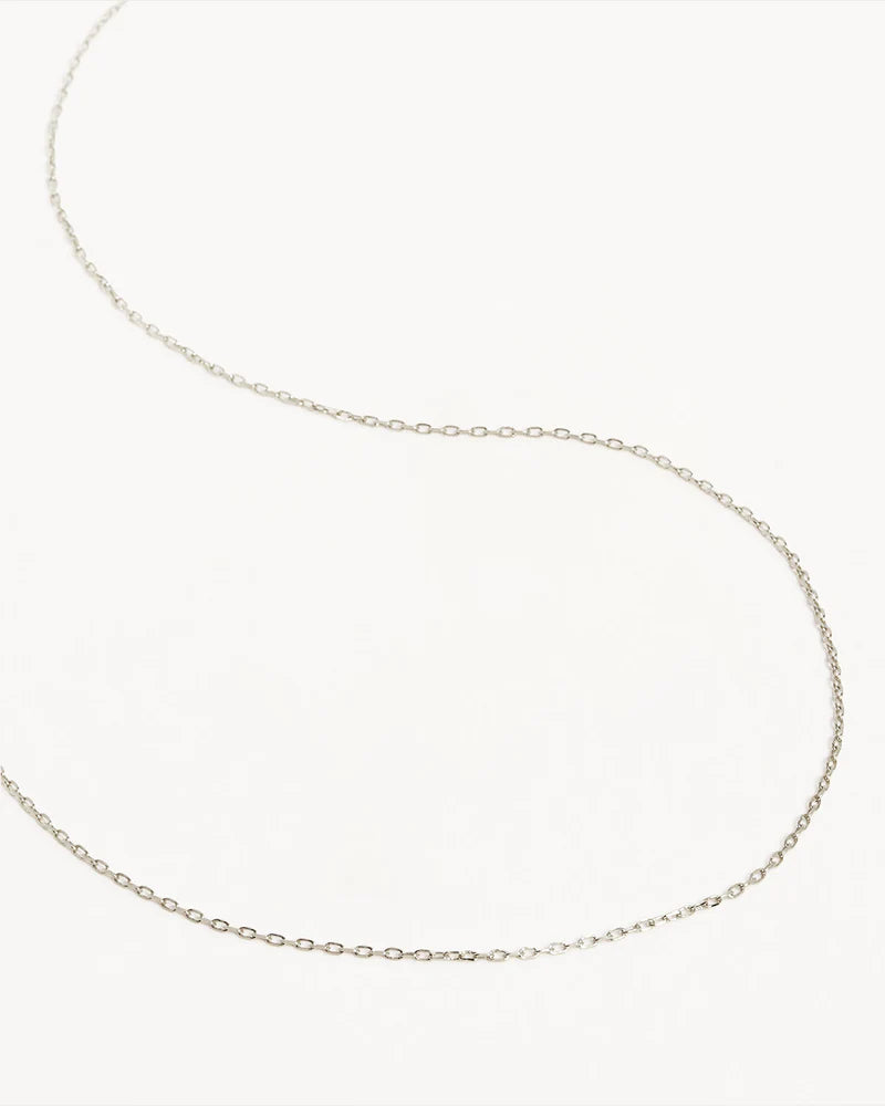 By Charlotte - 21" Signature Chain Necklace - Silver
