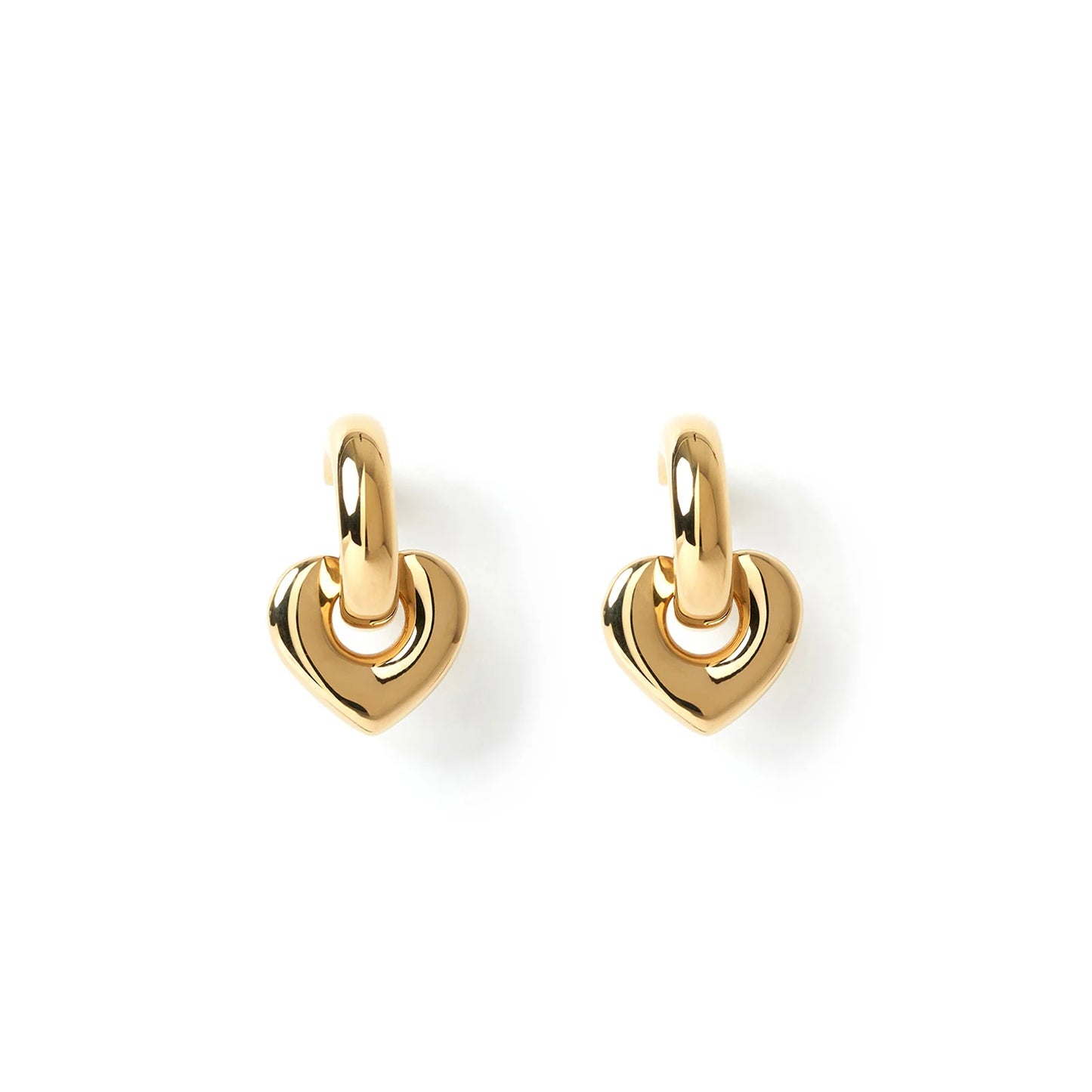 Arms Of Eve - Te Amo Earrings - Gold