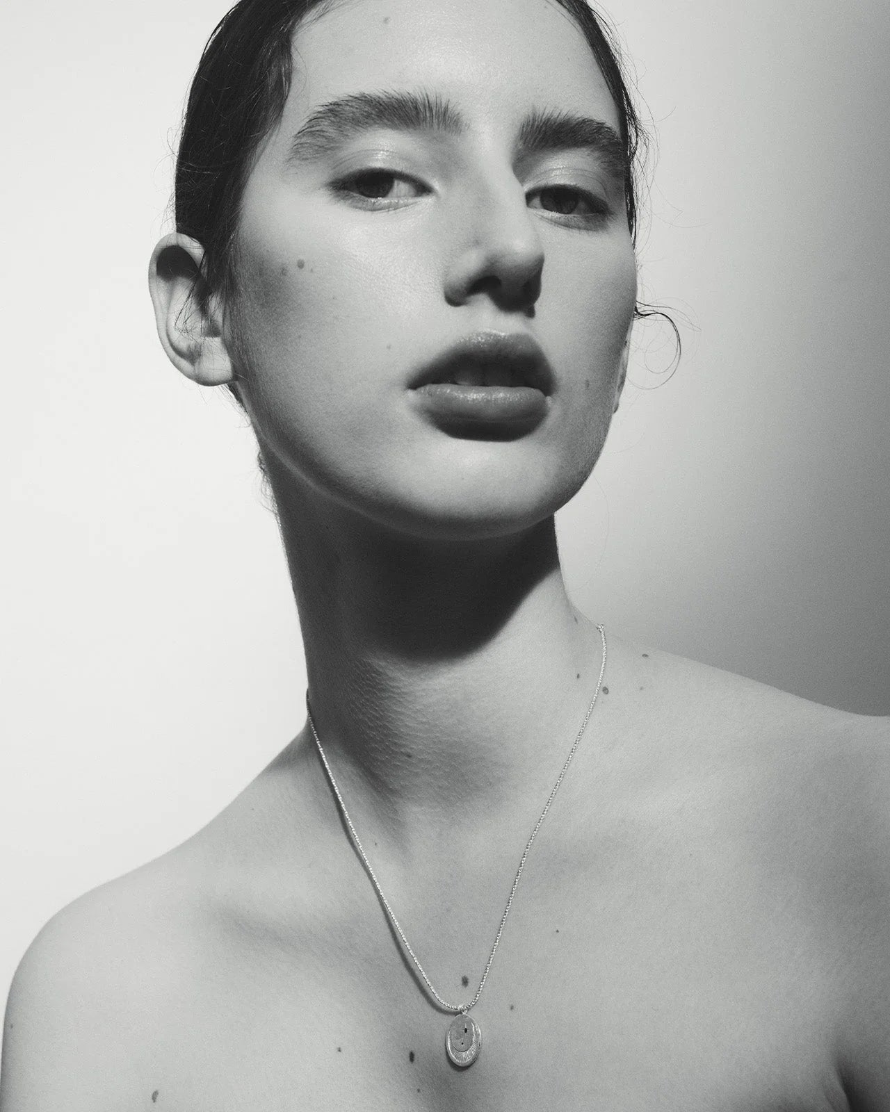 Temple Of The Sun - Celeste Necklace - Silver