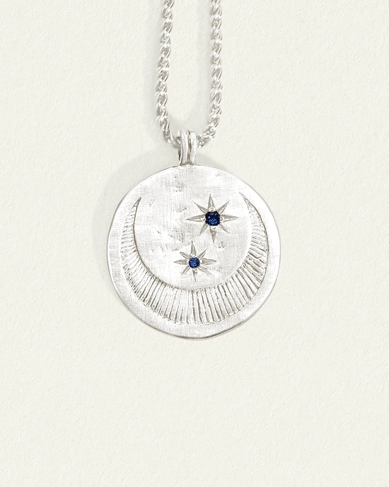 Temple Of The Sun - Celeste Necklace - Silver