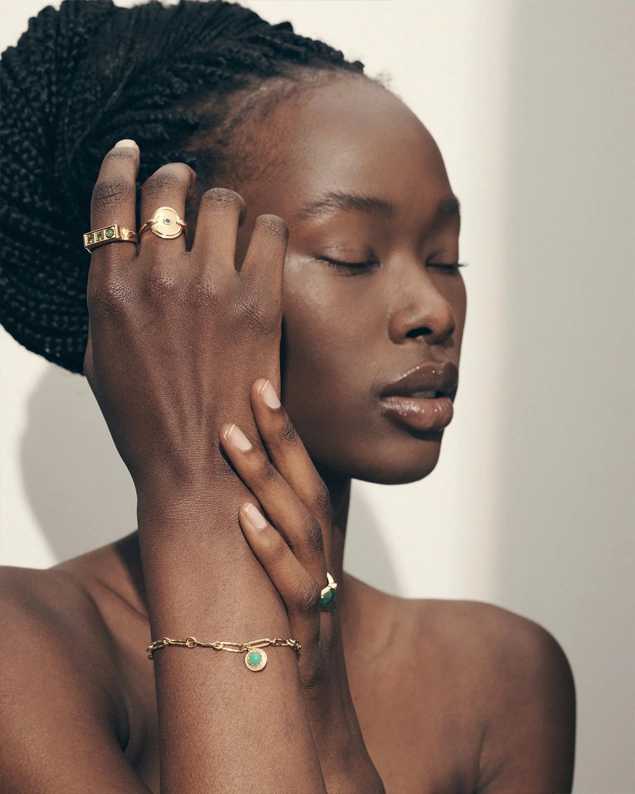 Temple Of The Sun - Cora Bracelet - Gold