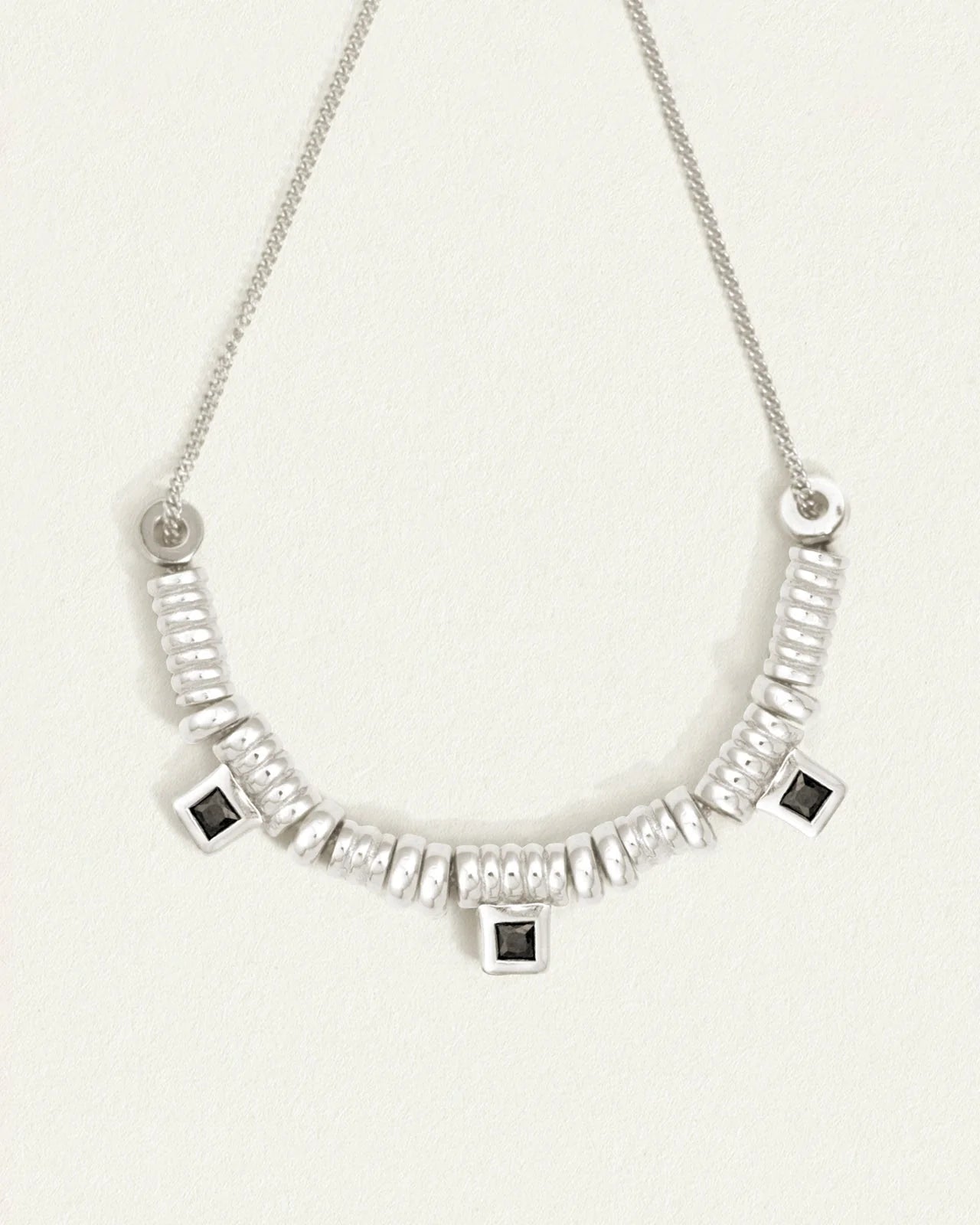 Temple of the Sun - Hebe Necklace Spinel - Silver