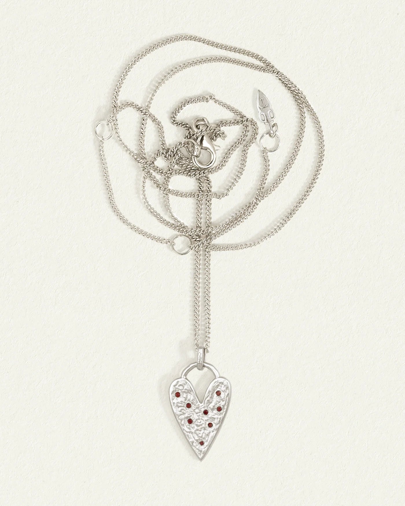 Temple Of The Sun - Lover Necklace - Silver
