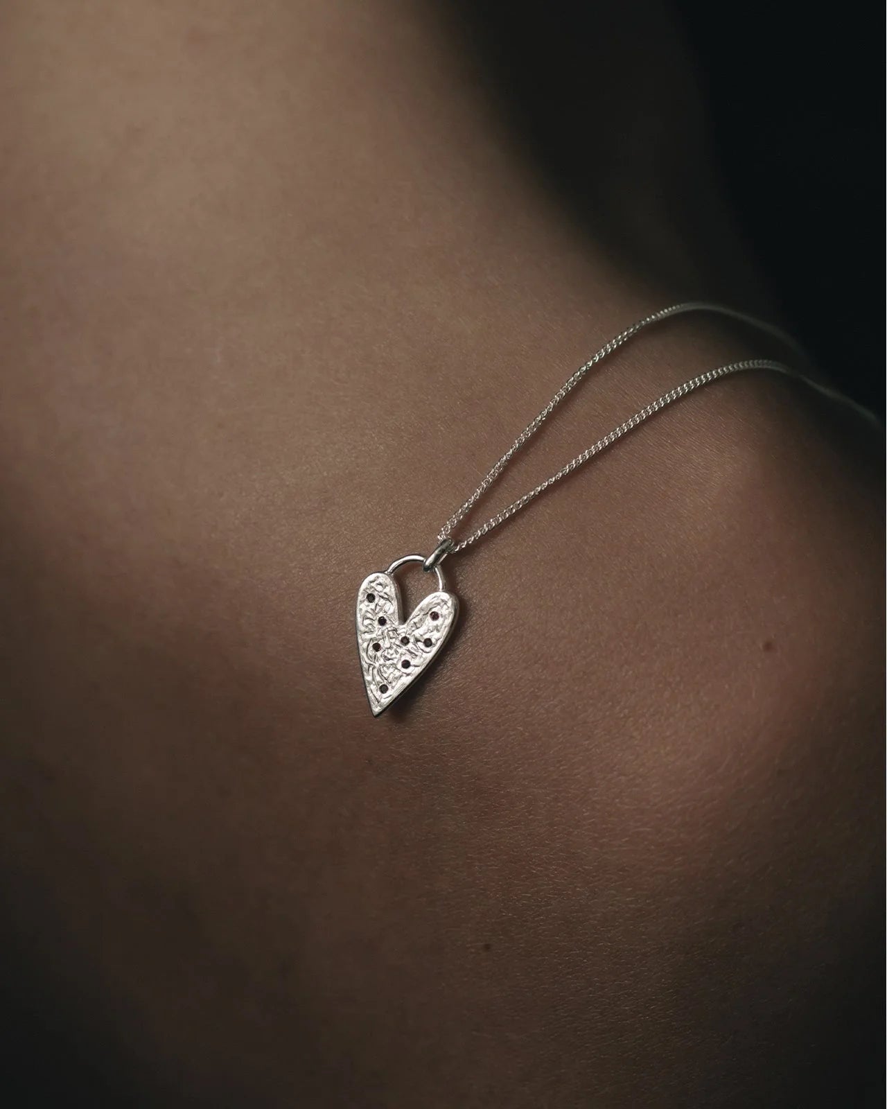 Temple Of The Sun - Lover Necklace - Silver