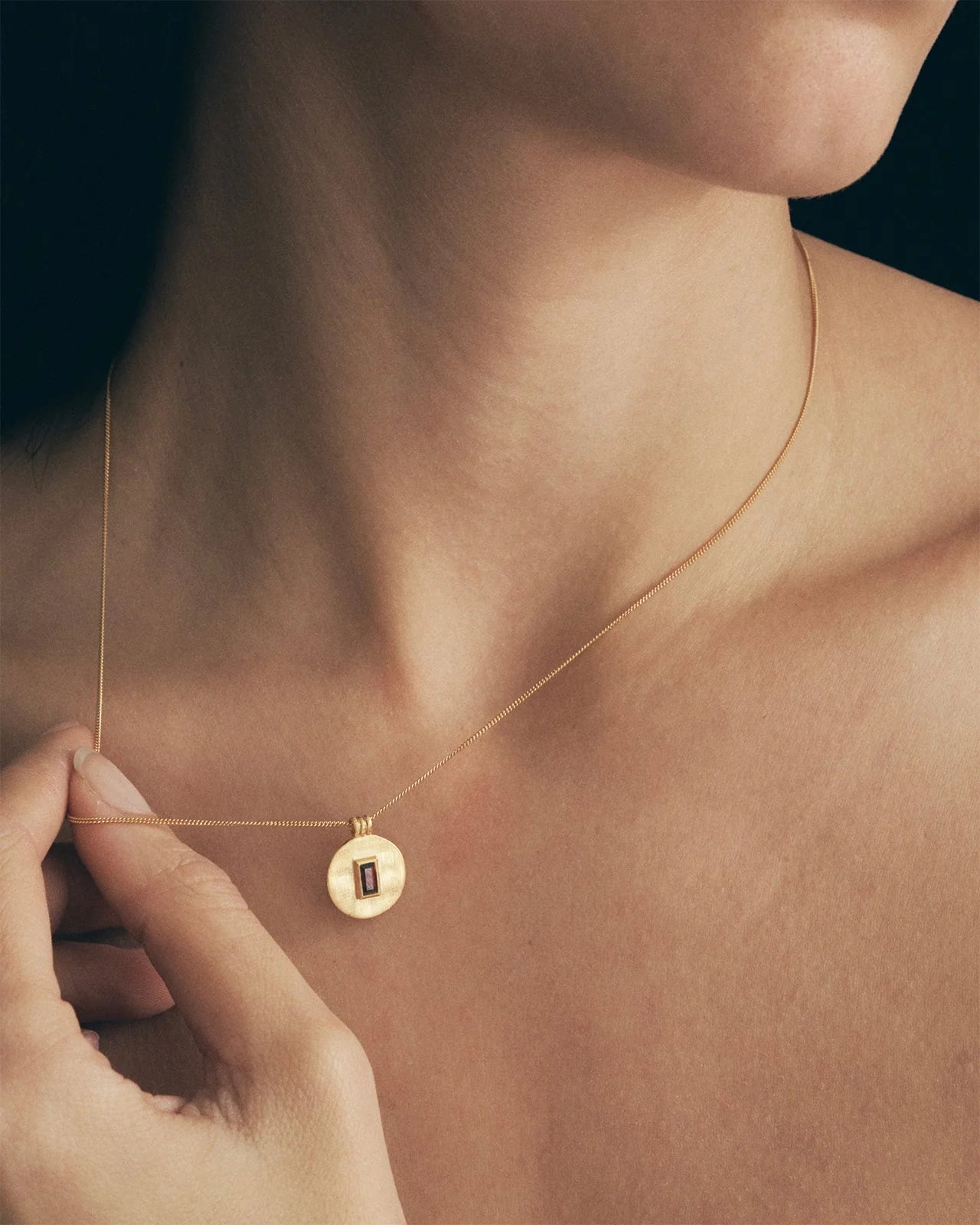 Temple Of The Sun - Messene Necklace - Gold