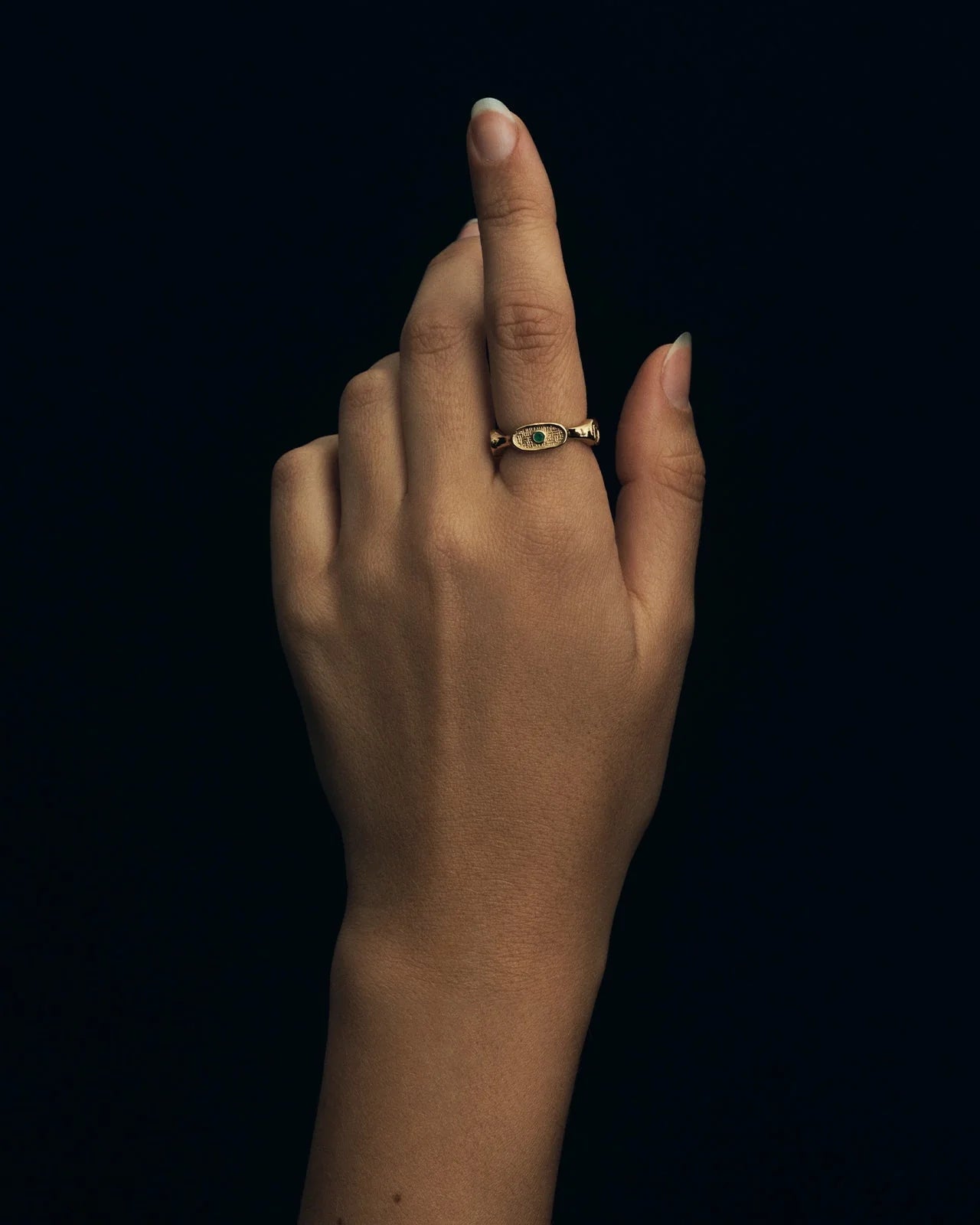 Temple of the Sun - Mira Ring - Gold