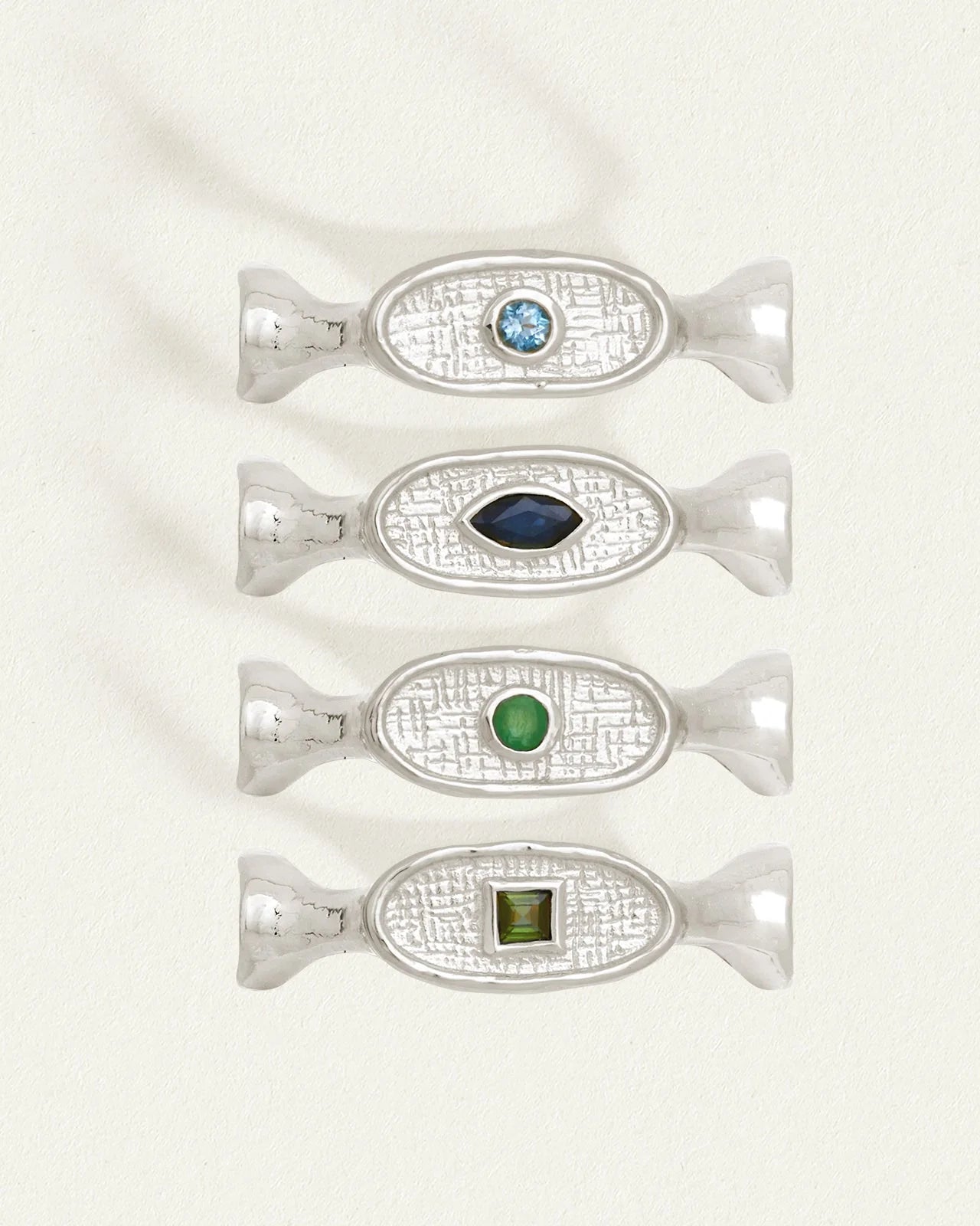 Temple of the Sun - Mira Ring - Silver