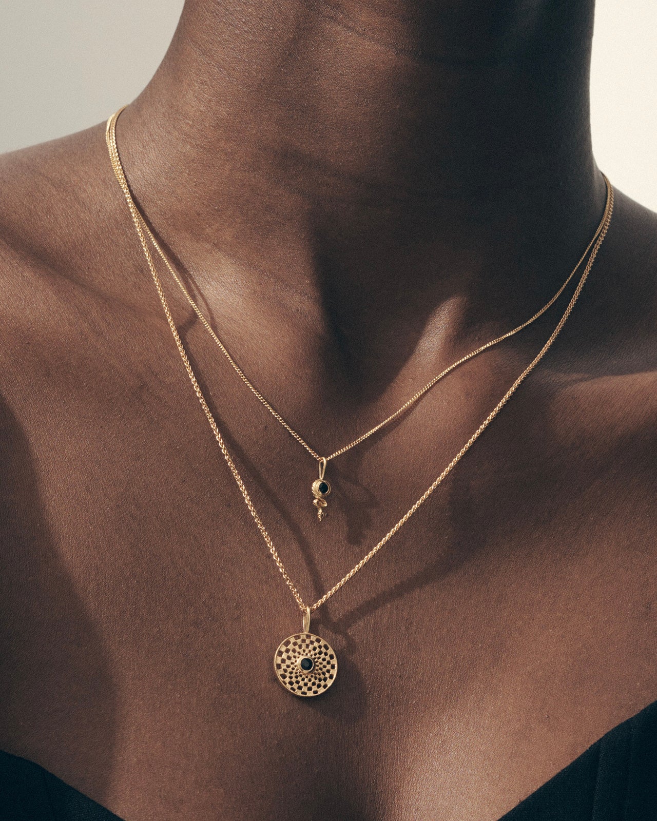 Temple Of The Sun - Oracle Necklace - Gold