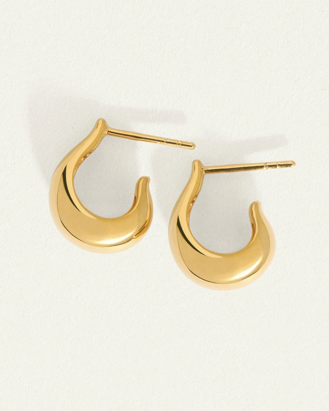 Temple Of The Sun - Poppy Earrings - Gold