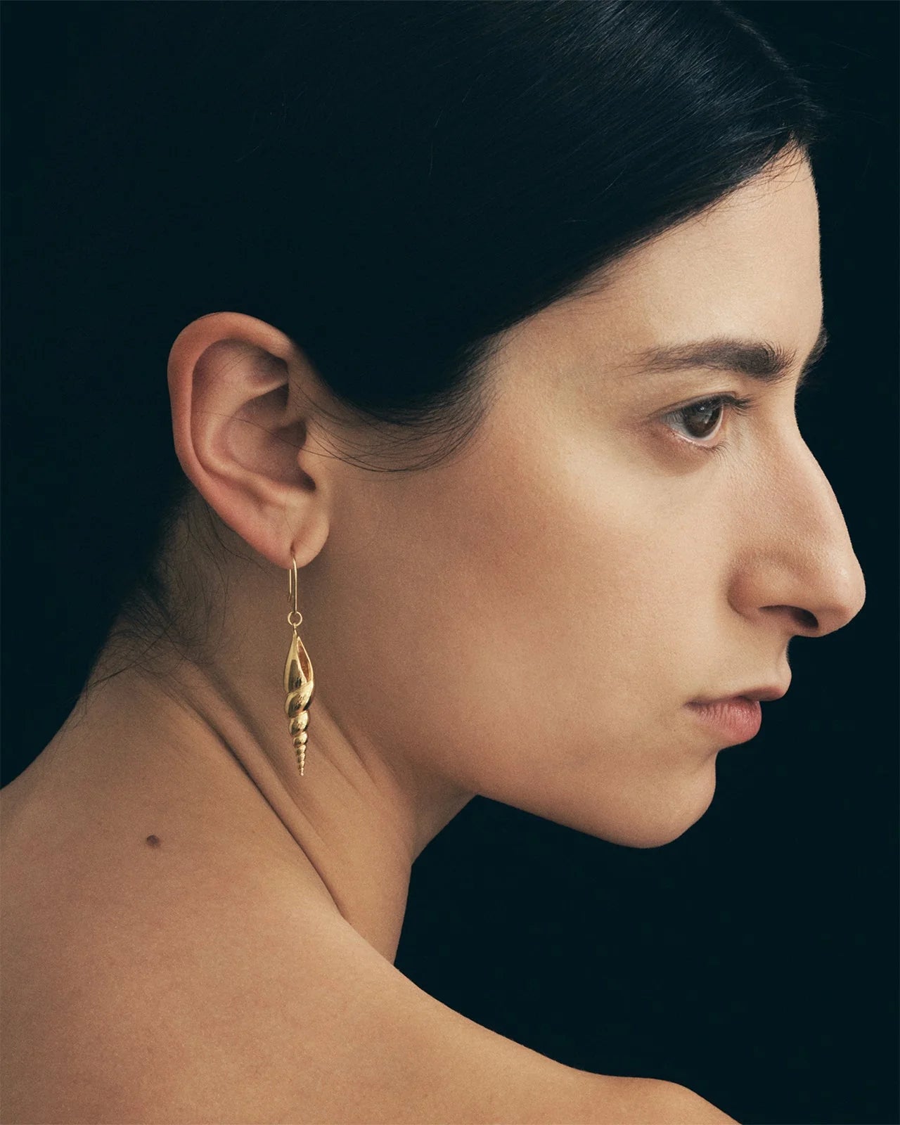 Temple of the Sun - Spire Earrings - Gold