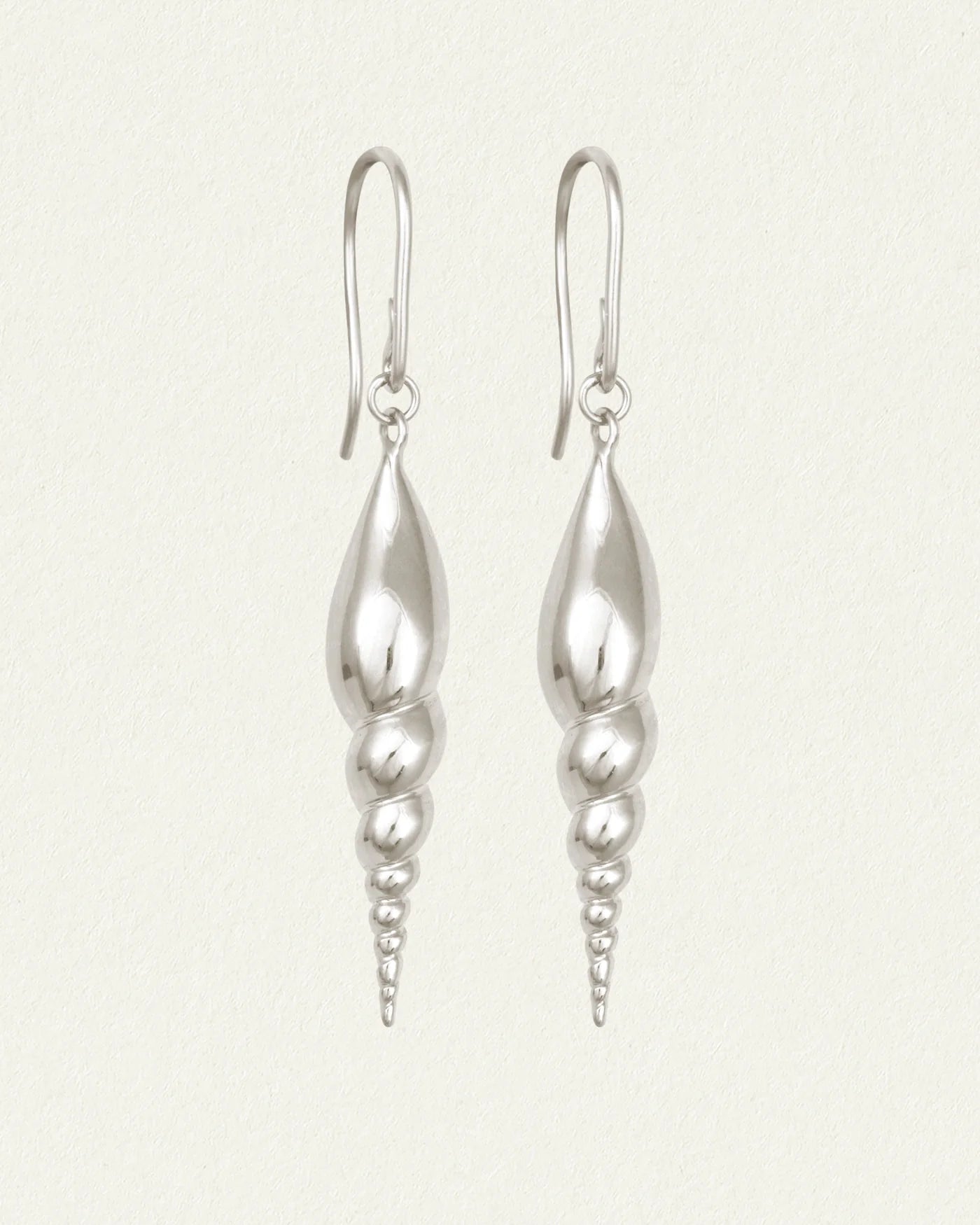 Temple of the Sun - Spire Earrings - Silver