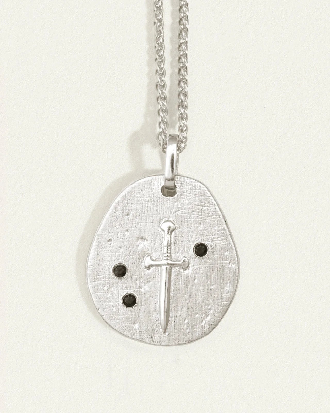 Temple of the Sun - Valor Necklace Spinel - Silver
