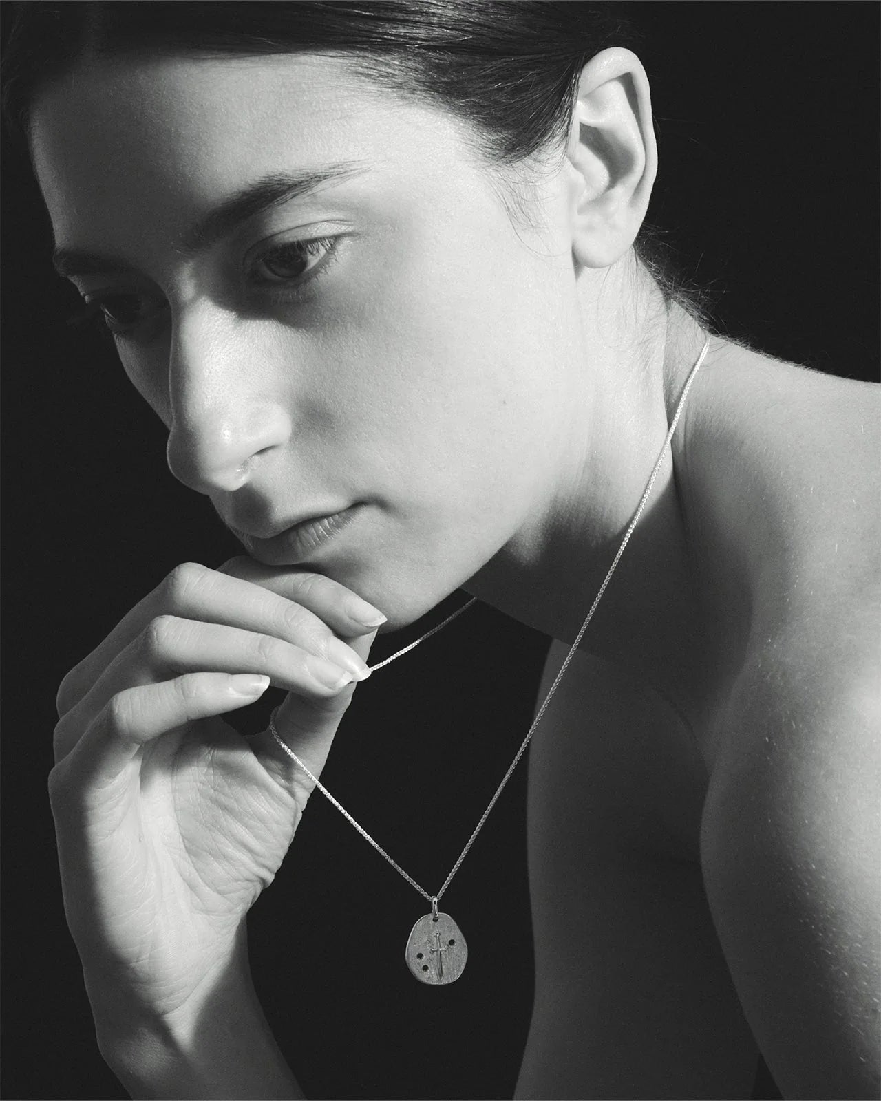 Temple of the Sun - Valor Necklace Spinel - Silver