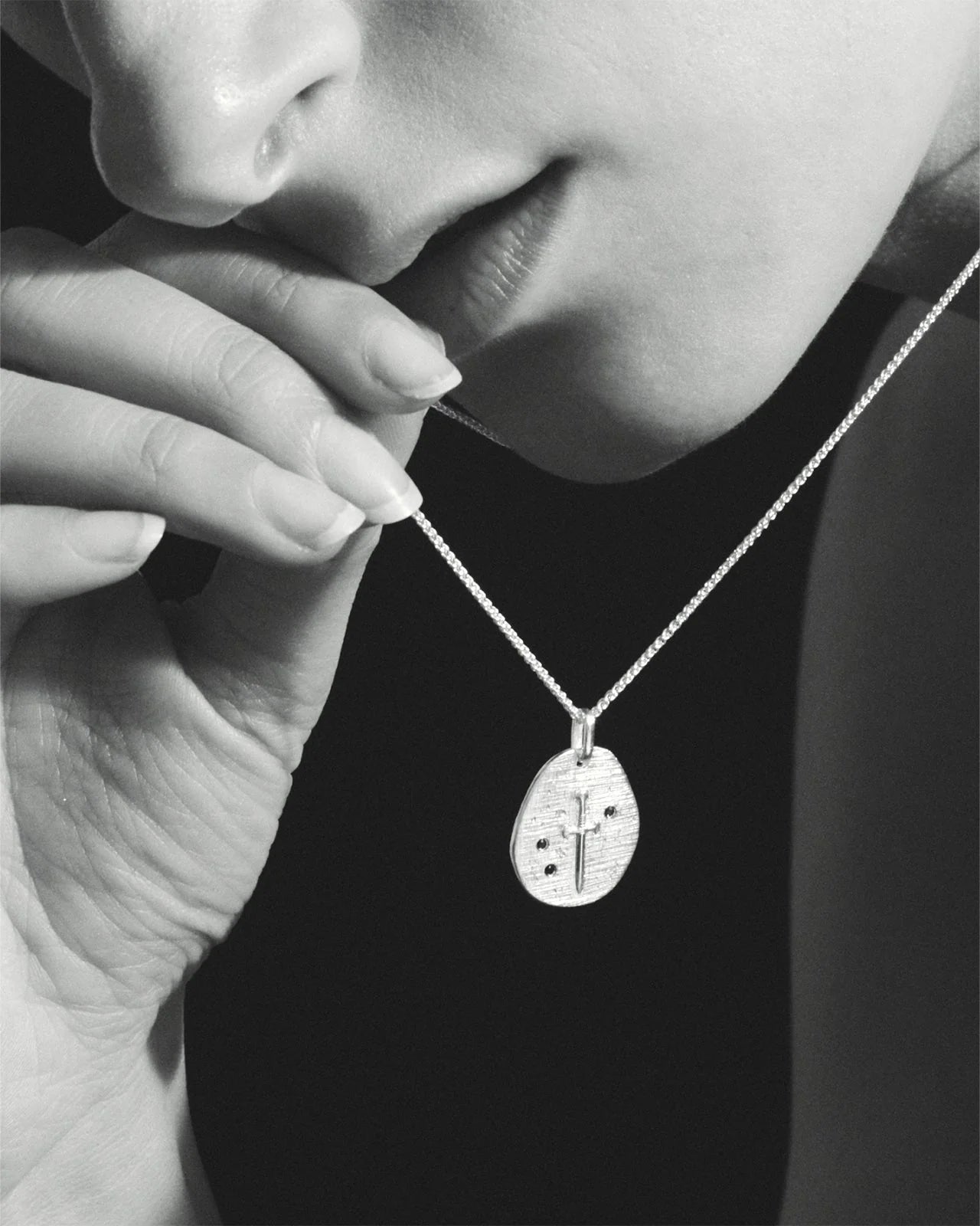 Temple of the Sun - Valor Necklace Spinel - Silver