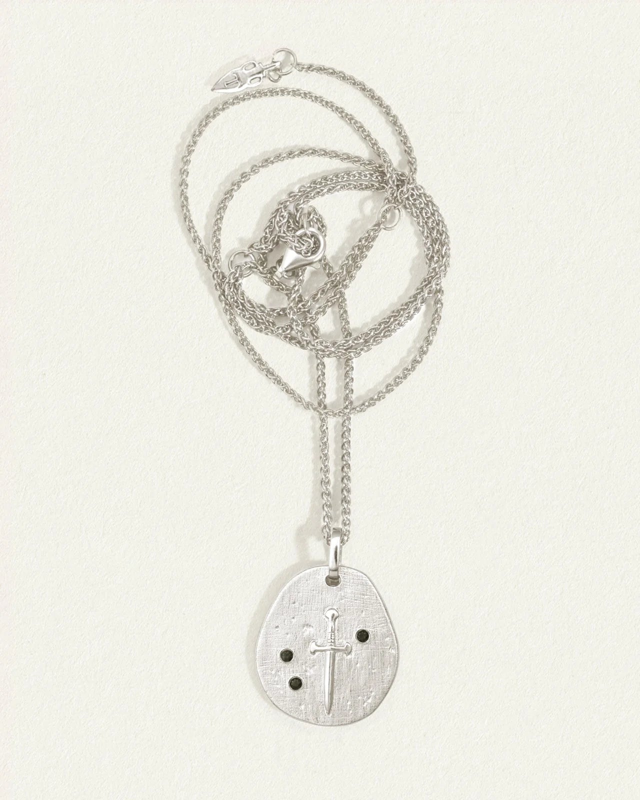 Temple of the Sun - Valor Necklace Spinel - Silver