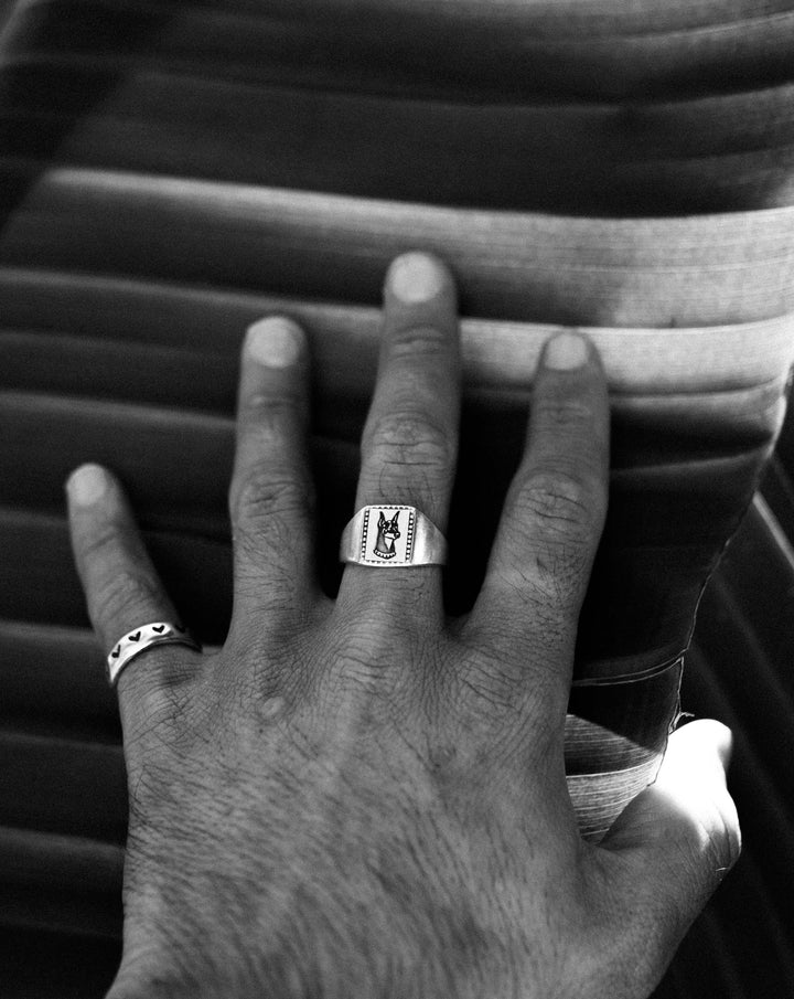 Lox & Chain - Hearts XO Ring