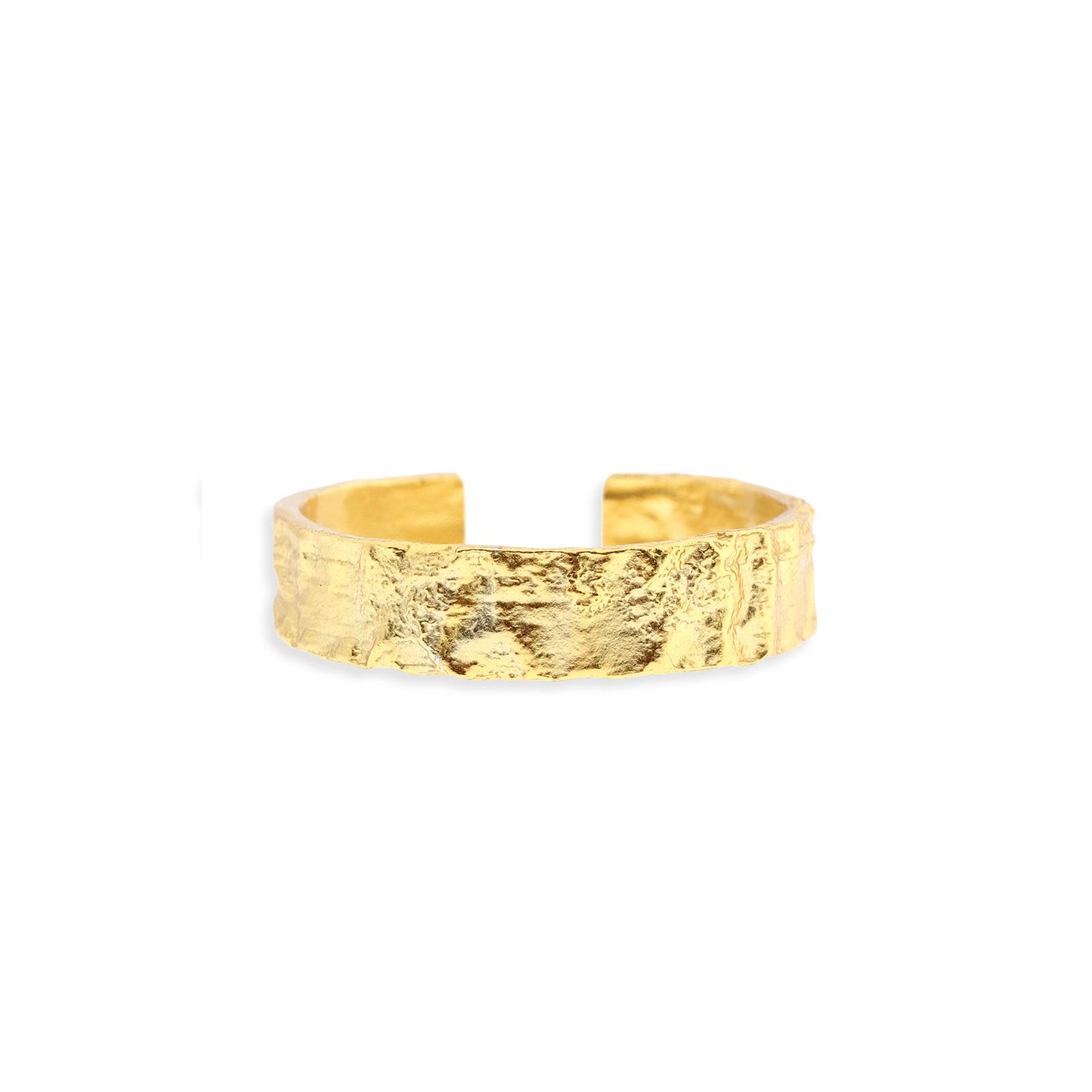 Arms Of Eve - Eros Gold Textured Ring - Medium