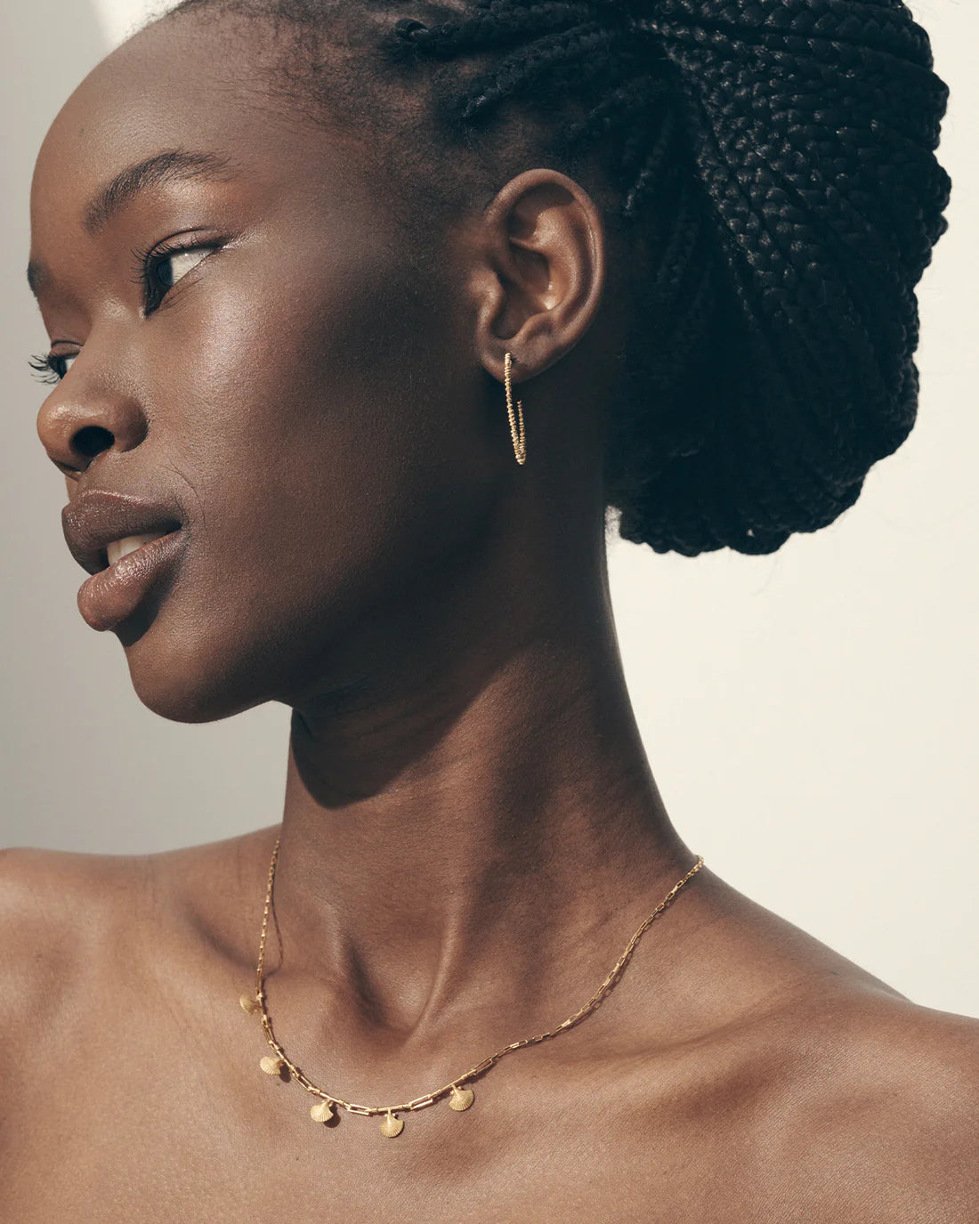 Temple Of The Sun - Eleni Necklace - Gold