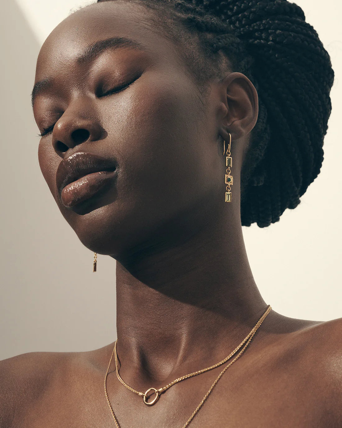 Temple Of The Sun - Florence Earrings - Gold