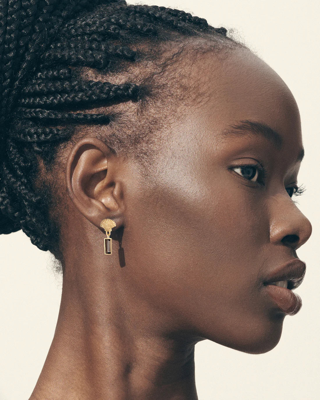 Temple Of The Sun - Hali Earrings - Gold