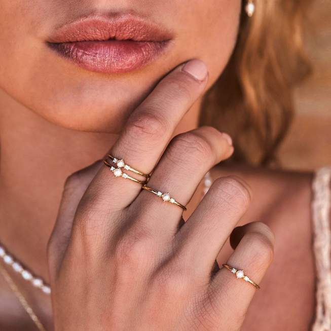 By Charlotte - Eternal Peace Ring - Gold