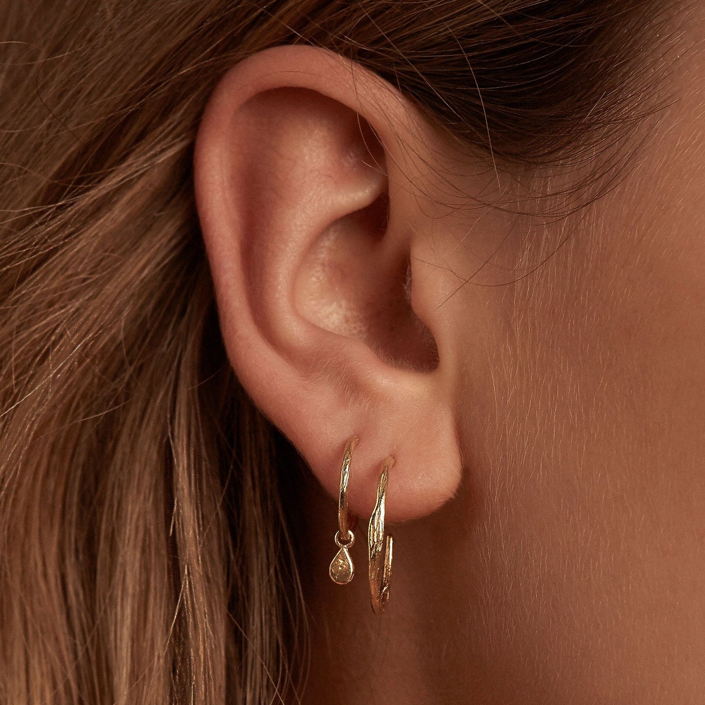 By Charlotte - Devotion Hoops - Gold