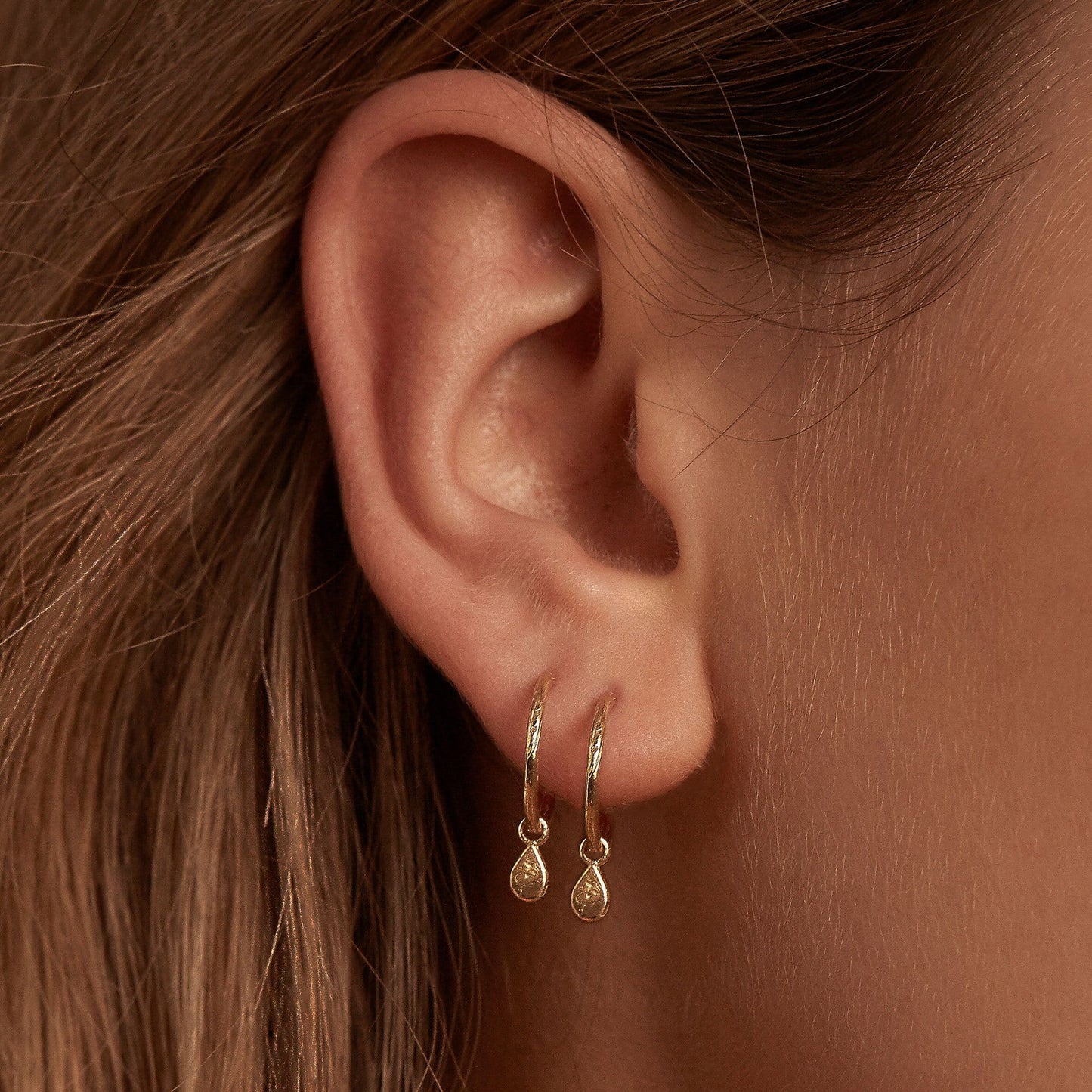 By Charlotte - Grace Hoops - Gold