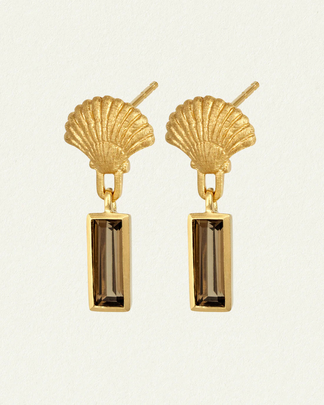 Temple Of The Sun - Hali Earrings - Gold