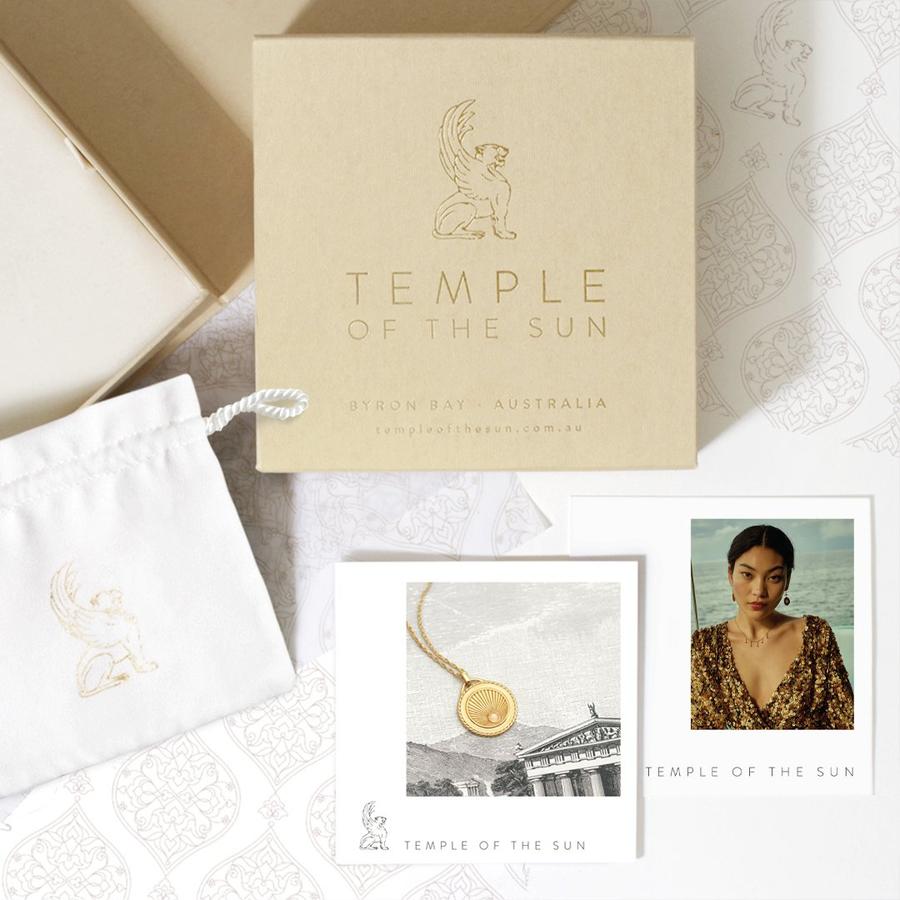 Temple Of The Sun - Phoebe - Ring Gold