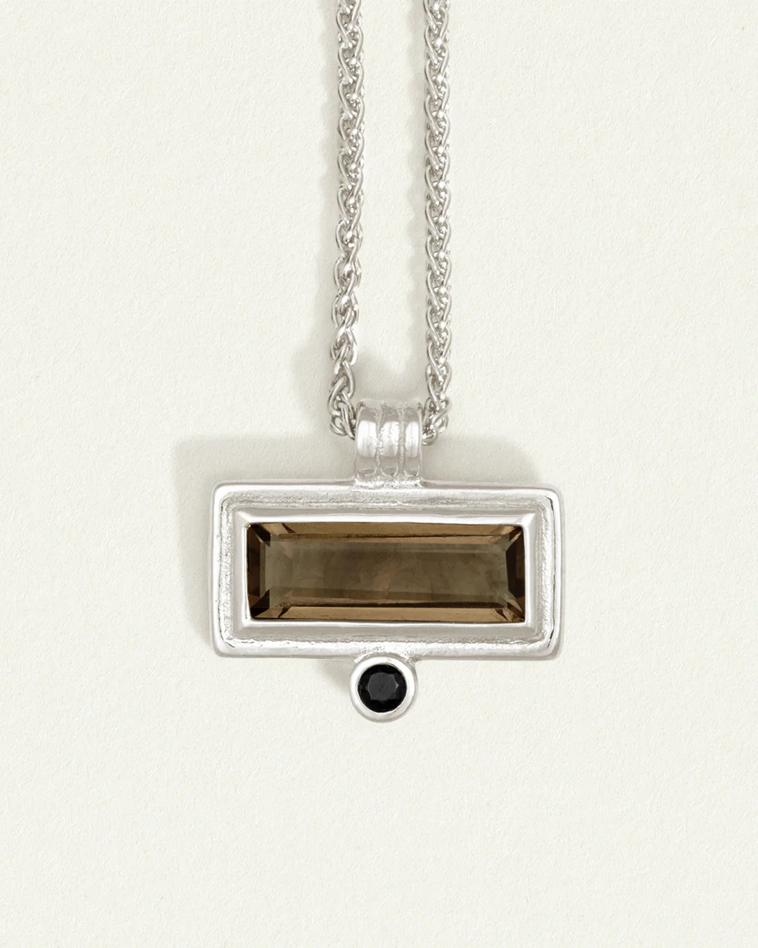 Temple Of The Sun - Pele Necklace - Silver