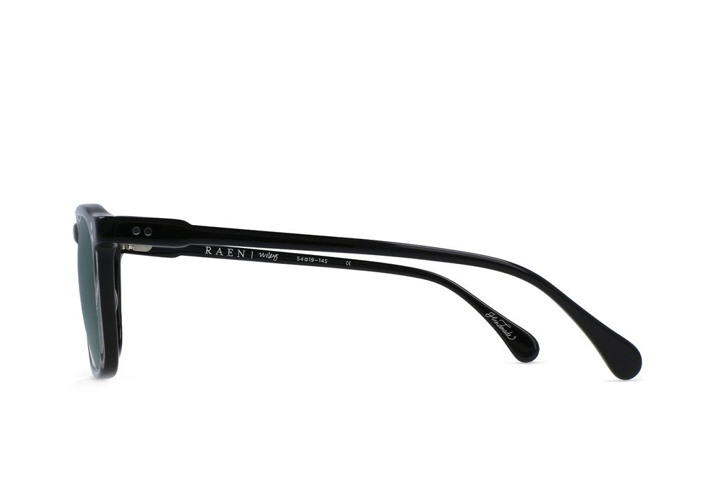 Raen - Wiley 54 - Recycled Black/Green Polarized