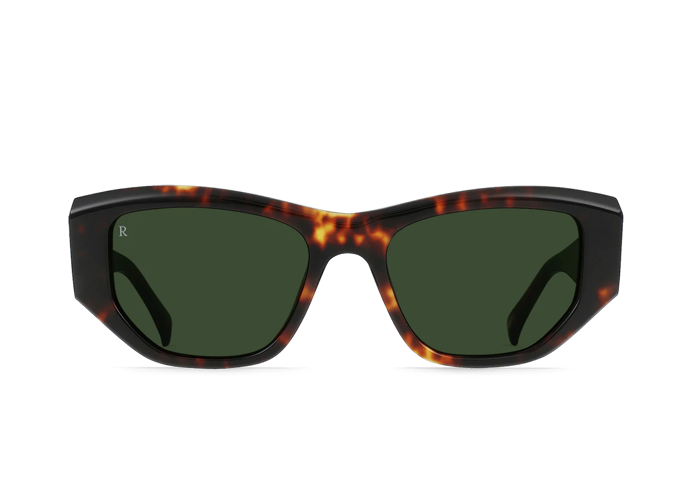 Raen- Ynez 54- Ristretto Tortoise / Bottle Green
