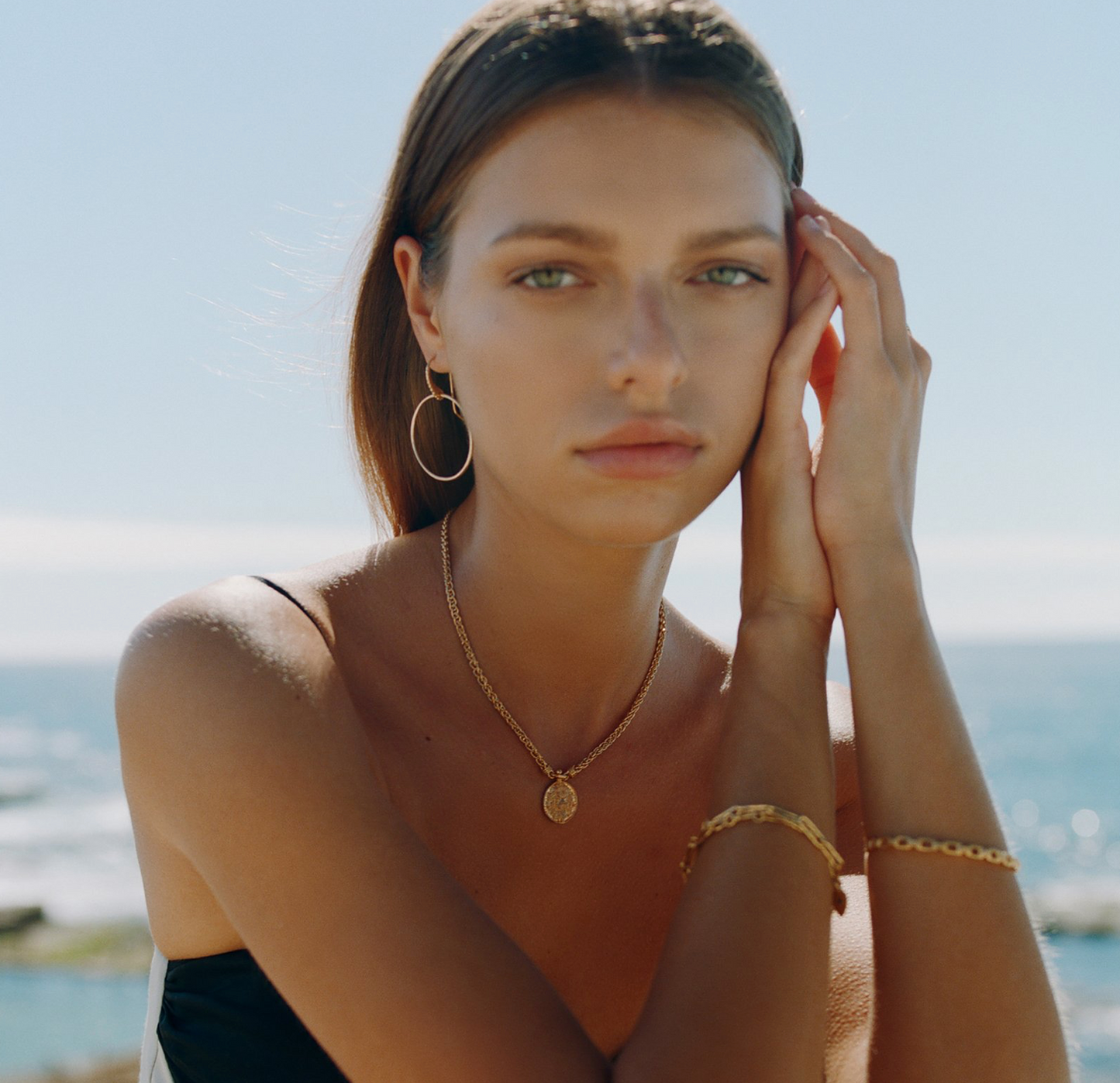 Temple Of The Sun - Leon Necklace - Gold