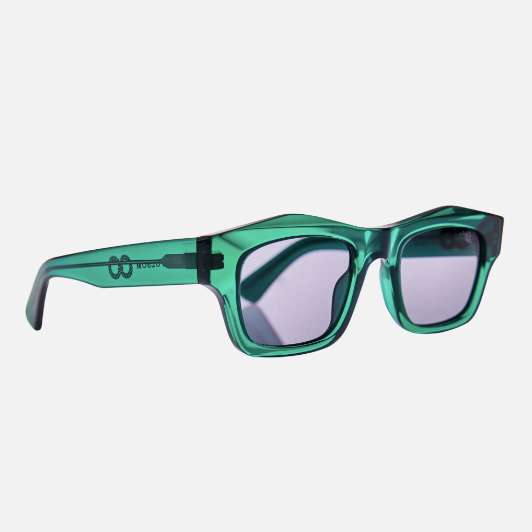 Childe - FOLSOM Bio-Acetate Deep Teal - Grey Bio Lens