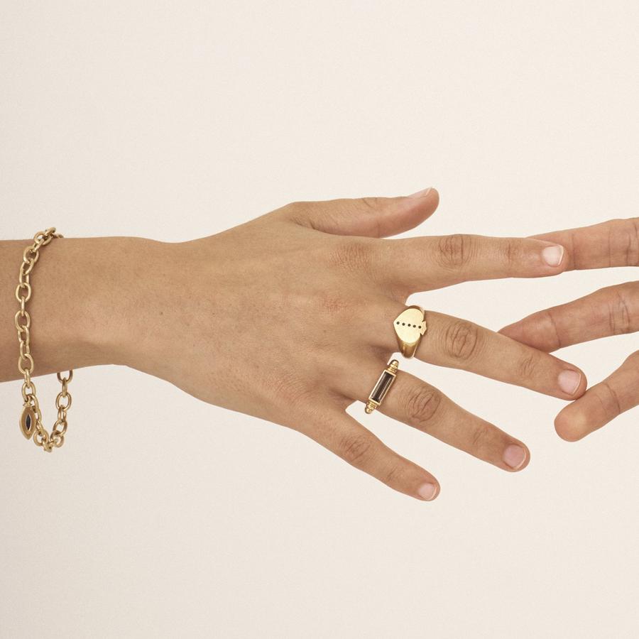 Temple Of The Sun - Phoebe - Ring Gold